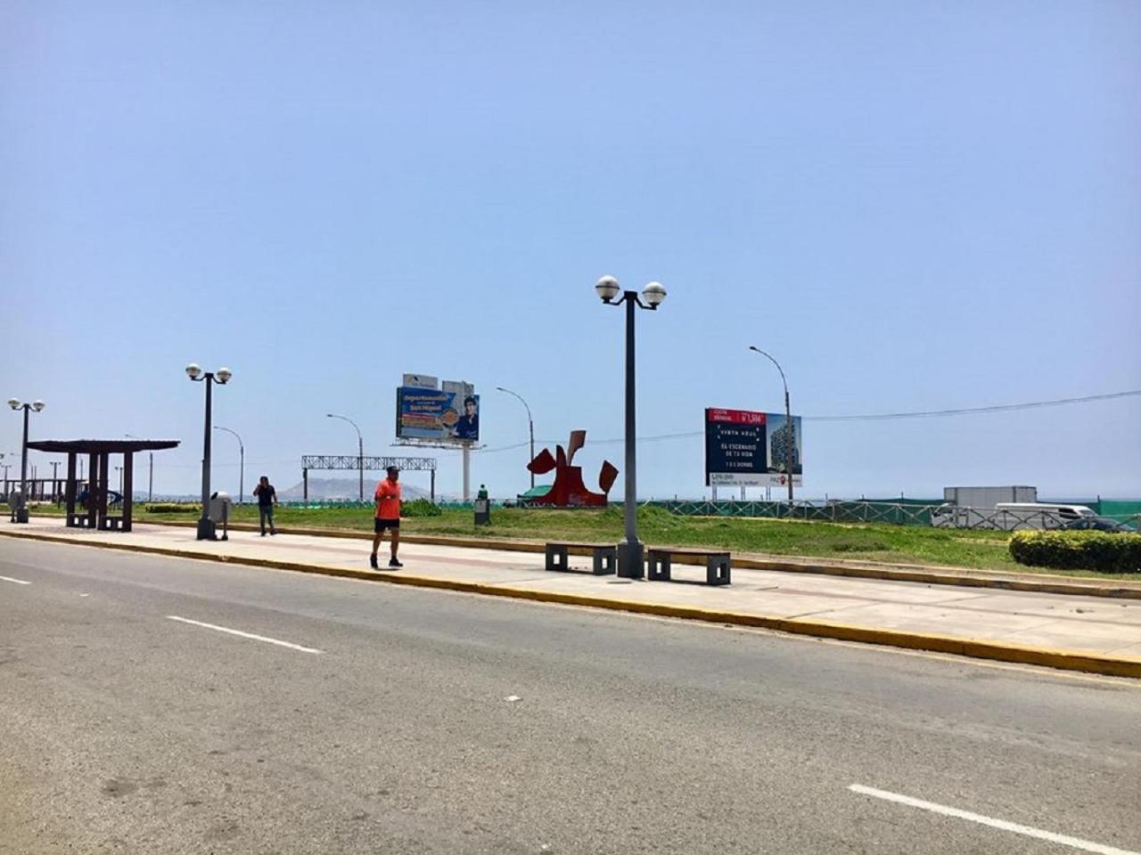 Ocean View Close To Airport Lima Luaran gambar